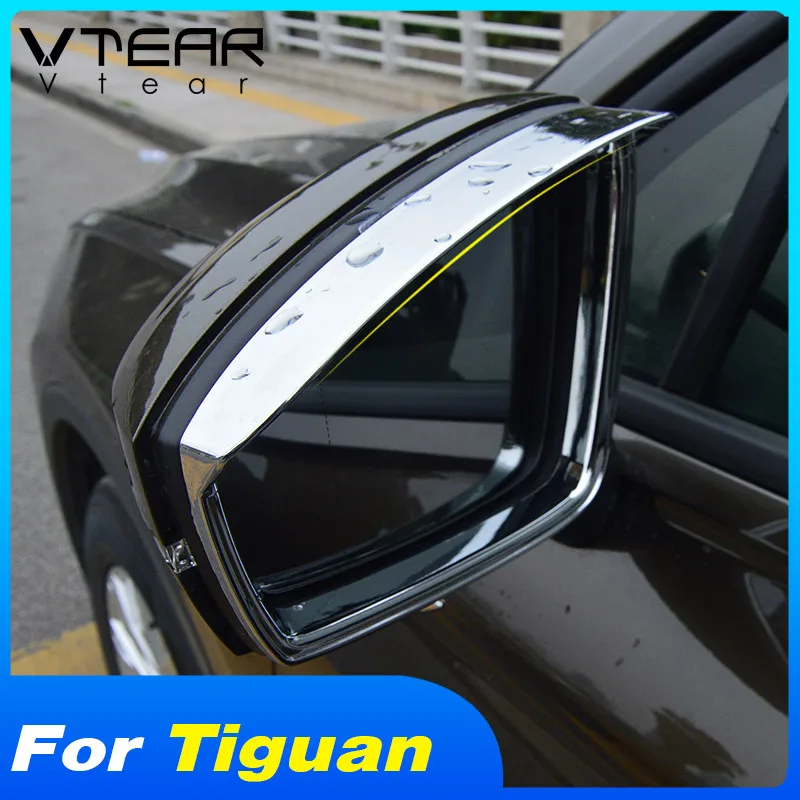 Vtear для VW Tiguan тигуан MK2 2020 2019 аксессуары ABS хромированное зеркало заднего вида