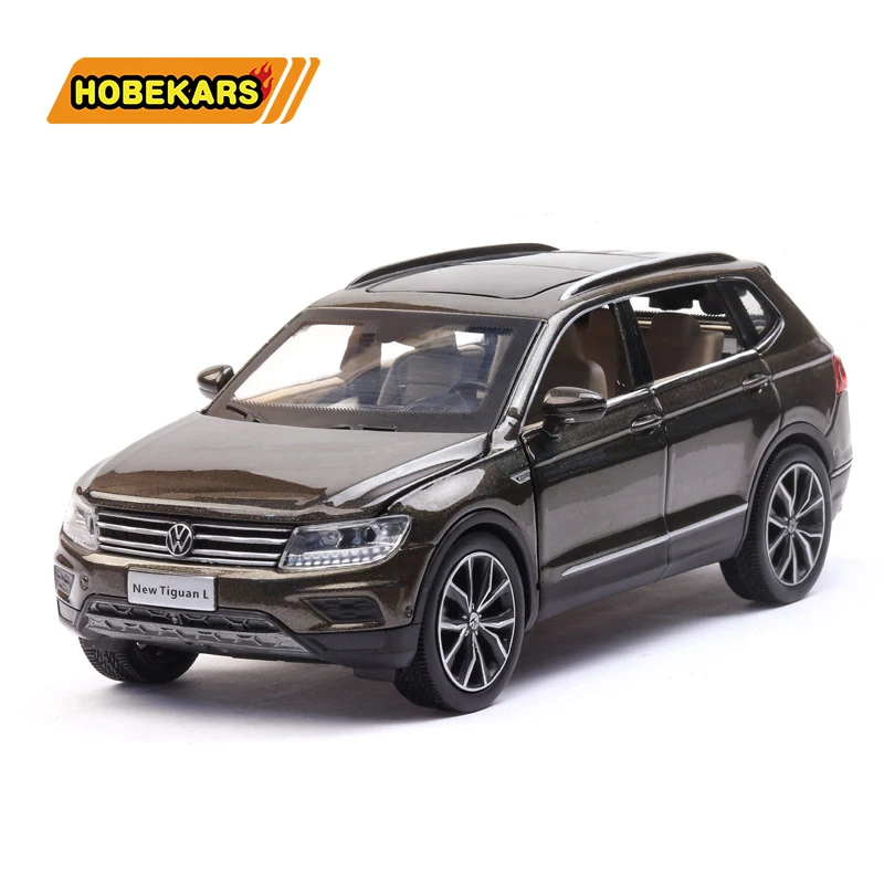 Литье под давлением 1/32 модель автомобиля SUV TiguanL Имитационные машины из сплавов Игрушки для мальчиков подарки для детей Детские транспортные средства для мальчиков