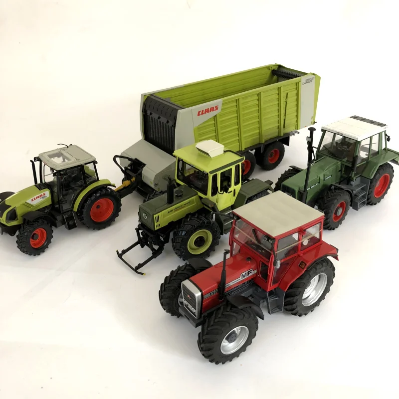 WANGCH 1:32 véhicule d/'ingénierie Alliage Tracteur véhicule agricole Moulage sous Pression véhicule d/'ingénierie Haute précision Simulation modèle Jouets Collection Cadeaux d/'anniversaire et de noël
