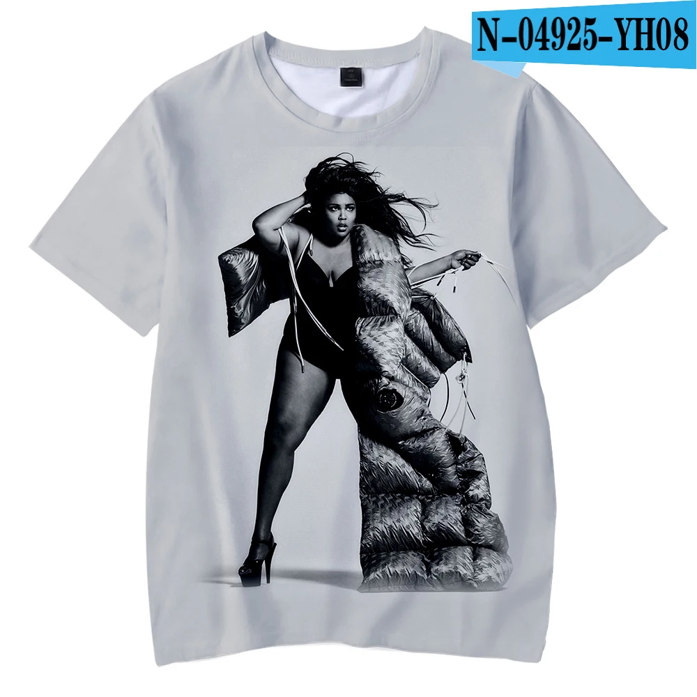 LIZZO/повседневные футболки Harajuku; Одежда для мальчиков и девочек; футболка с короткими рукавами; детская одежда в стиле хип-хоп; 1 - Цвет: Бежевый