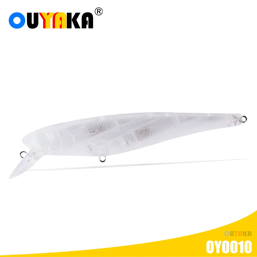 Kit Iscas De Pesca DIY - 342 Peças Não Pintadas | Minnow Crankbaits E Acessórios