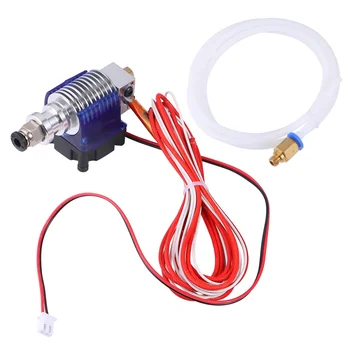 

Extrusion Head J-head Hotend Metal Remote 3D Printer Accessories Parts E3DV6 Extrusion Head with Fan Cover (1.75/0.2mm)