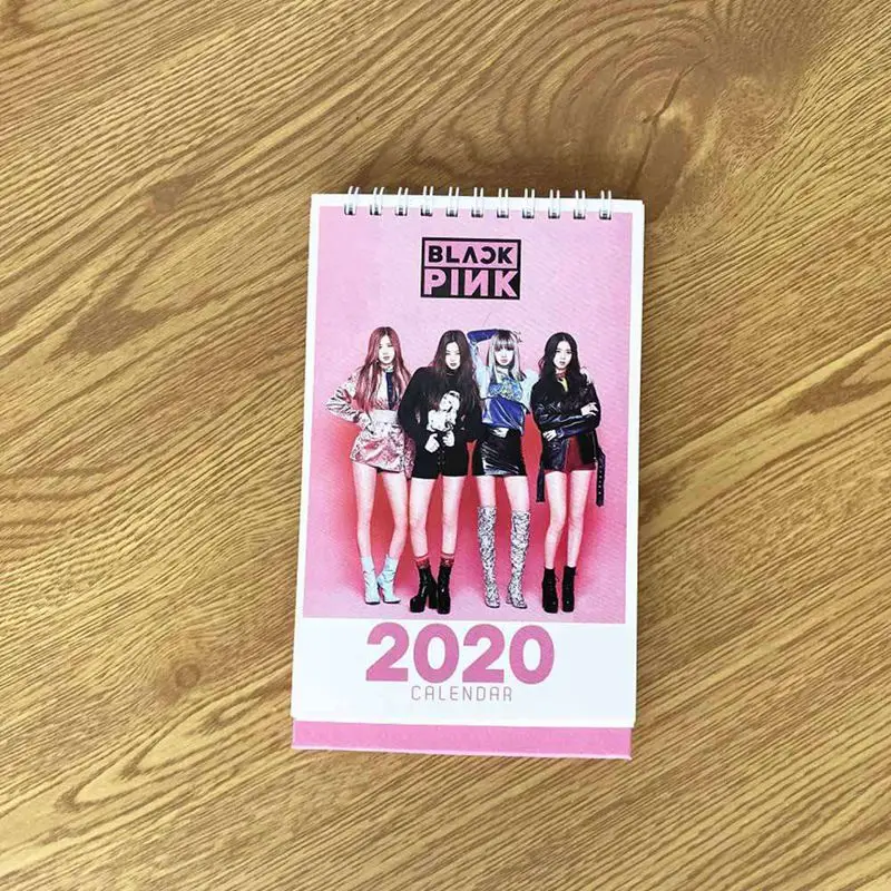 BLACKPINK SEVENTEEN TWICE GOT7 Настольный стерео календарь плакат концепция глянцевый календарь плакат украшение дома