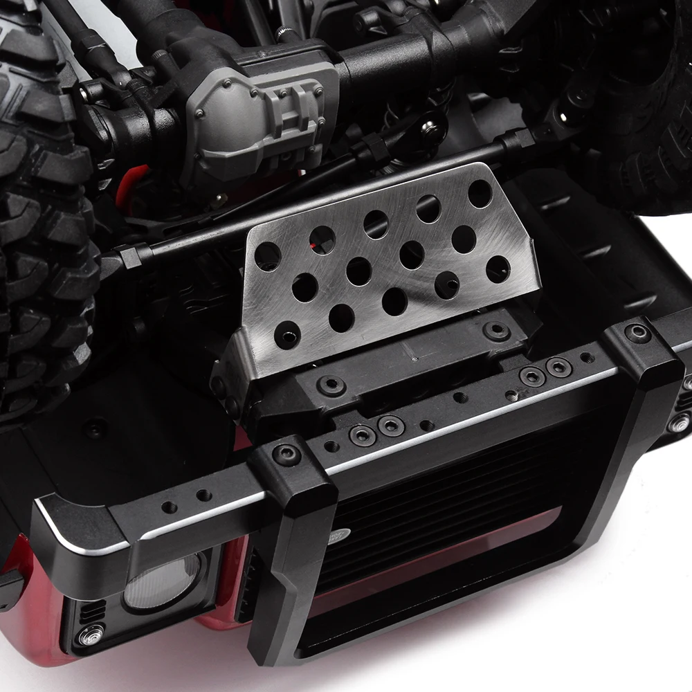 TRX4 Stainless Steel Chassis Armor Axle Protector Skid Plate for 1/10 RC Crawler TRAXXAS TRX-4 - Image 5