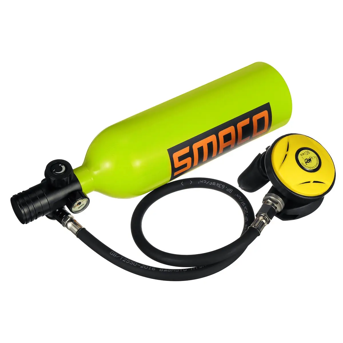 Оборудование для дайвинга SMACO 1L кислородный цилиндр для дайвинга Воздушный бак респиратор дыхательный клапан для подводного плавания