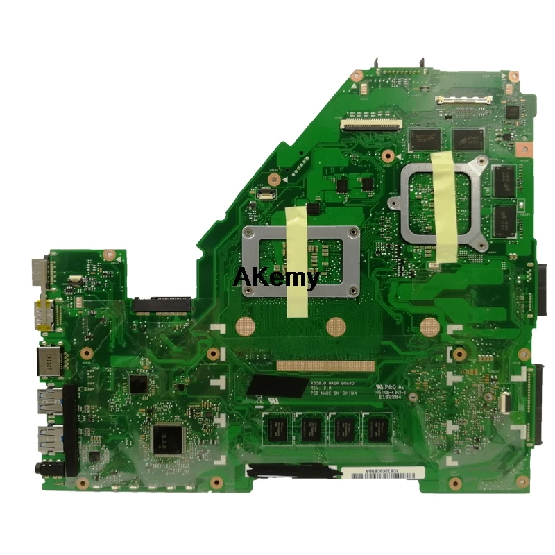 Новинка! Для For Asus X550JD X550JK X550JX X550JF FX50J ZX50J A550J материнская плата для ноутбука GTX850M 4