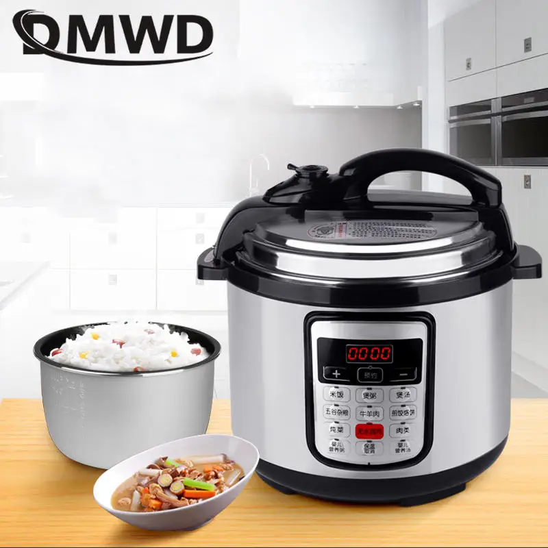 Multi-functional Intelligent Appointment High-voltage Rice Cooker Large  Capacity Electric Pressure Cooker 4L White 1Piec