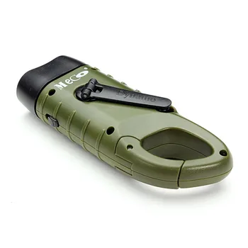 

Mini Emergency Hand Crank Generator Solar Flashlight Rechargeable LED Light Lamp Charging Powerful Torch For Safety Survival