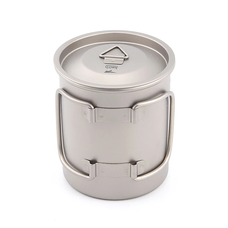 300ml Titanium Cup Folding Mug Office Coffer Drinkware Tea Cup Healthy Non-toxic Bacteriostatic Titanium Mug Ti3201