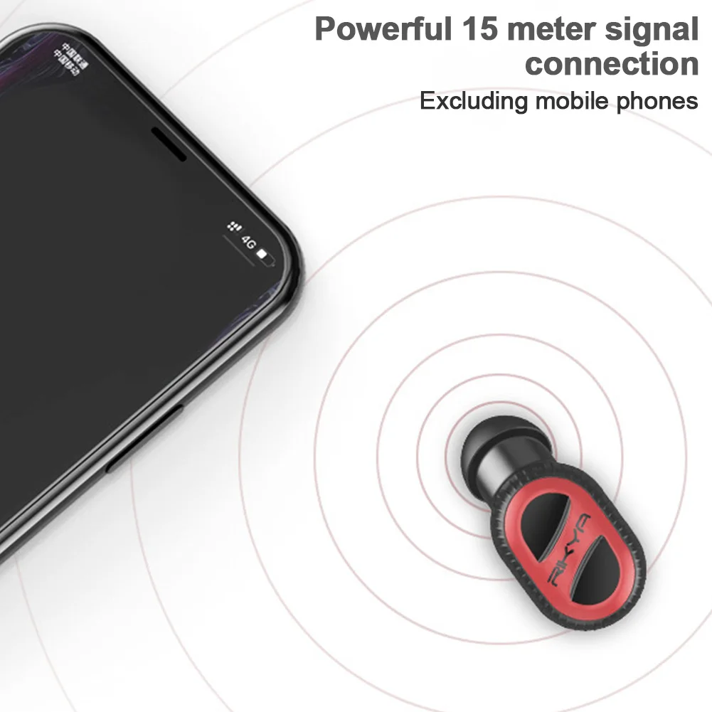 Беспроводной мини сменный аккумулятор Bluetooth наушники эргономичный HIFI стабильный одноканальный игровой водонепроницаемый вызов портативный