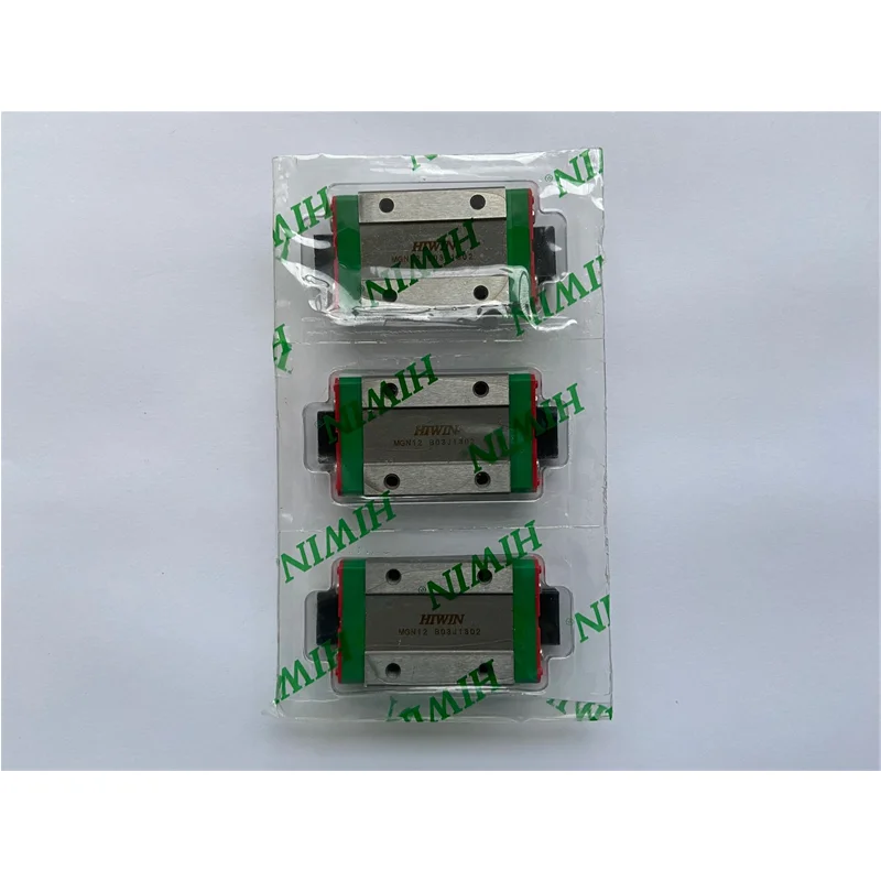 3 Stück Hiwin Linearführungsschiene MGN12 150 200 250 300 330 350 400 450 500 550 mm MGNR12 Führung + 3 Stück MGN12H Blockwagenschieber CNC – Detail 3