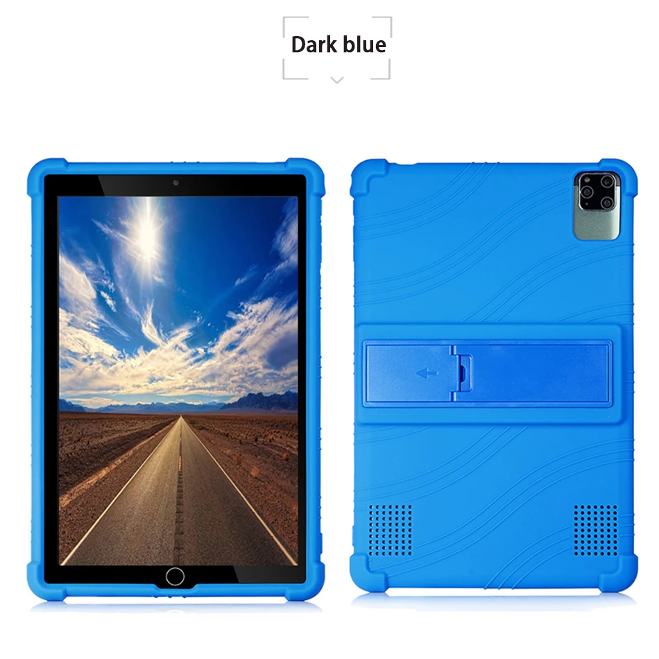 PC, Shockproof, Cor Sólida, Capa Traseira, Protetora, 10 