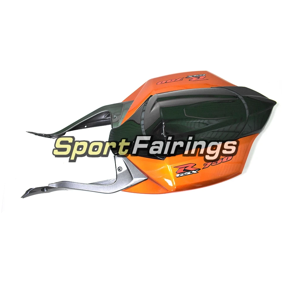 Детали корпуса для Suzuki GSXR600 2008 2009 2010 Cowlings ABS пластиковые панели Autocycle GSXR750 08 09 10 корпус работы оранжевый серый черный