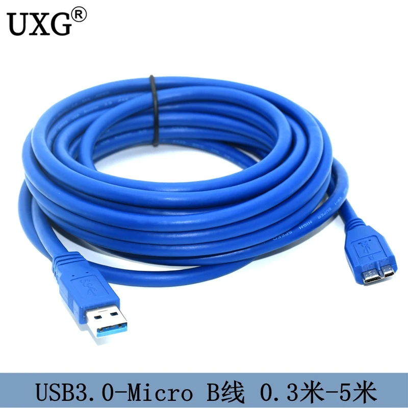 Кабель USB 3 0 A папа AM на Micro B USB3.0 м 6 1 5 фут 2 фута футов 10 метра|usb3.0 cable|micro b usb 3.0usb 3.0 male |