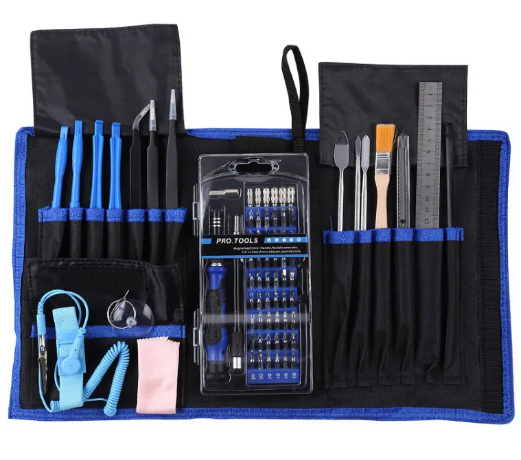 81-in-1 screwdriver set multi-function precision screwdrivers Magnetic portable bag mobile phone disassemble tools