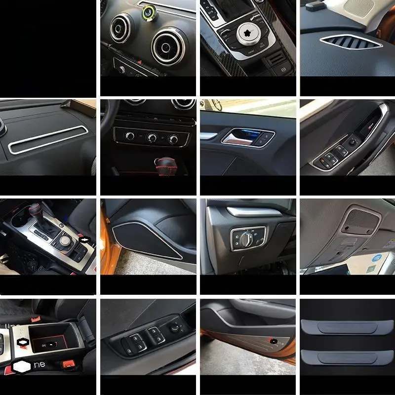 Body Control System Air Conditioner Automobile Decorative Car Styling Accessory Modification 13 14 15 16 17 18 19 FOR Audi A3