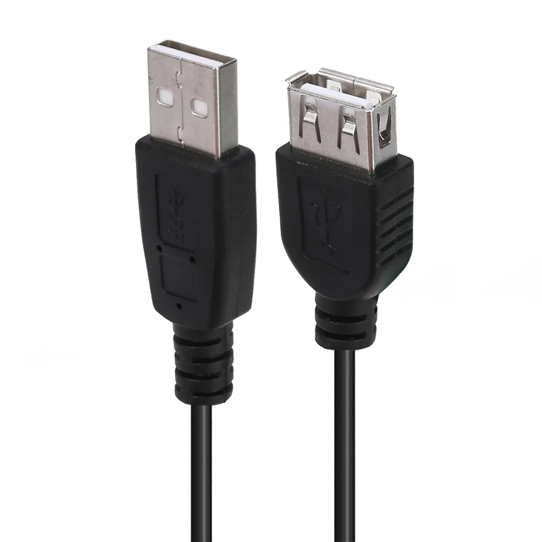 1,8 м/0,6 м/3 м 2 фута 6 фута 10 футов Супер Скоростной USB кабель USB 2,0 штекер к женскому удлинительному кабелю