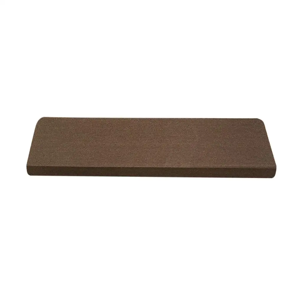 Light Brown R3 EHOMEBUY лестницы коврика цельнокроеное платье Нескользящие самоклеящиеся коврик современный дом моды Портативный в сложенном виде передовые этапная пластина 2 размера - Цвет: Light Brown R3