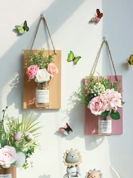 

Ins Wind Wall Decoration Creative Room Layout Bedroom Wall Wall Hanging Living Room Interior Dining Room Wall Pendant
