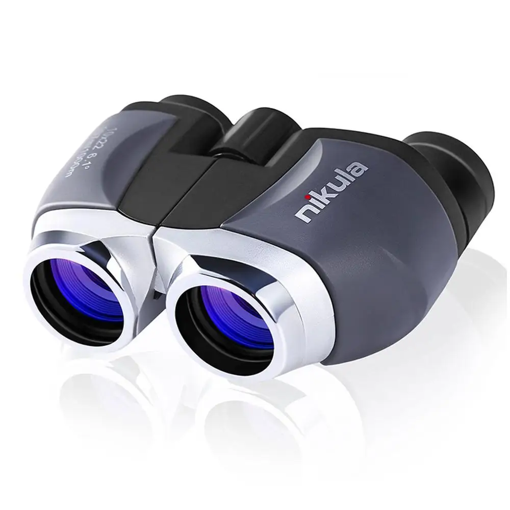10X25 High Definition Telescope 10X22 Waterproof Mini Binoculars Portable Military Zoom 10X Scope For Travel Hunting - Цвет: 10X25
