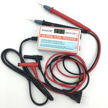 

0-300V Output Board Detector Lamp Beads With Switch All Size PVC Portable Repair Tool LED LCD TV Backlight Tester No Disassemble