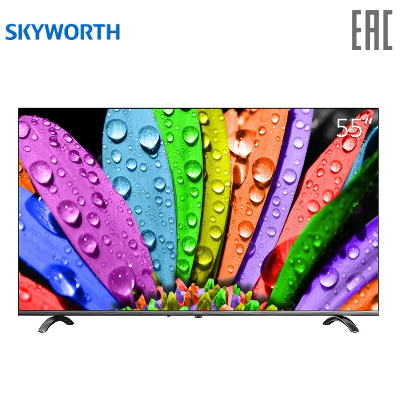 Телевизор 55'' Skyworth 55Q20 4K AI smart TV Android 9.0 Оригинал 55 дюймов 5055InchTv|Запчасти к