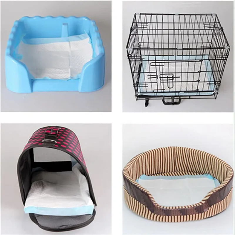Diapers For Dogs Toilet Mat Pet Cats Disposable Dog Urine Pad Absorbent Waterproof Soakers Training Pee Quick-dry Nappy