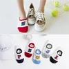 5Pairs Arrivl Women Socks Funny Fruits Cute Happy Silicone Slip Invisible Cotton Sock 35-40 Printed Socking Christmas Gift ► Photo 3/6