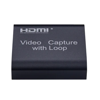 

Video Capture Device 1080P With HDMI Loop-Out Video Capture Disk Game Capture Card For Windows Android And MacOS HD Capture