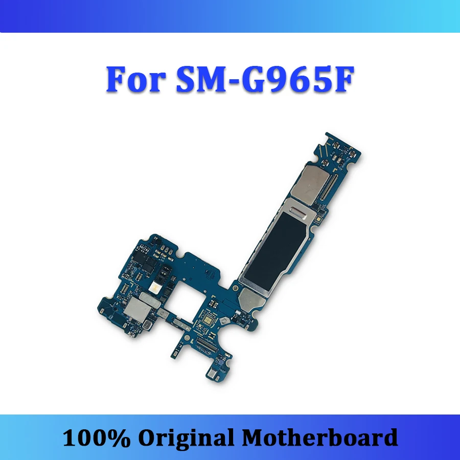

S9 G965F logic board unlocked for Samsung Galaxy S9 G965F motherboard with full chip Android support tested mainboard good G965F