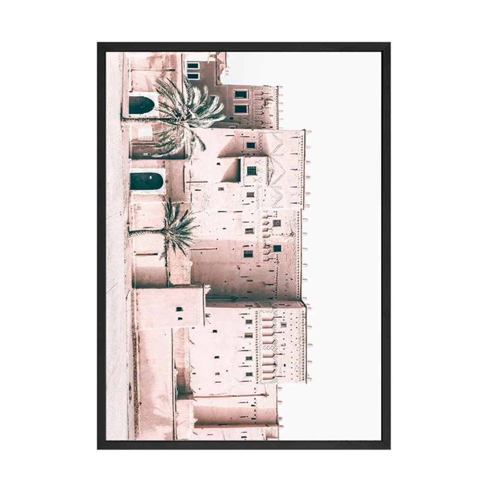 Allah-Islamic-Morocco-Door-Wall-Art-Canvas-Poster-Arch-Pink-Door-Print-Kasbah-Camel-Nordic-Animal (11)