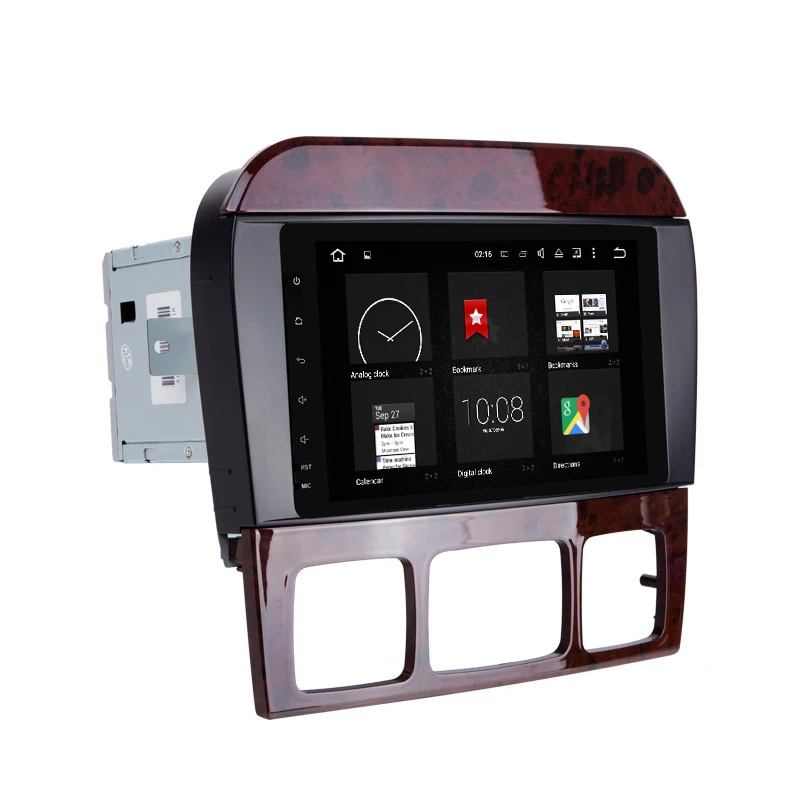 Flash Deal NAVITOPIA 8inch 4G RAM 64G ROM Octa Core Android 9.0 Car GPS Navigation For Benz S W220 (1998 1999 2000 2001 2002 2003-2005) 1