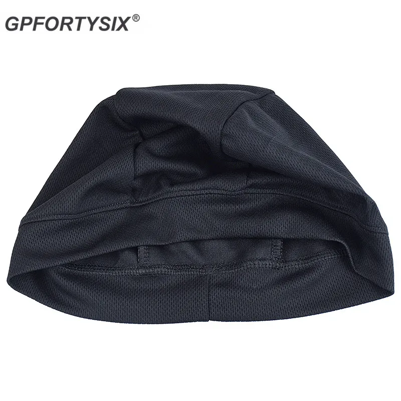 

New Brand Motorcycle Helmet Under Cap Hood For Coolmax Taichi Quick Dry Breathable Moto Motocross Racing Helmet Underwear Cap