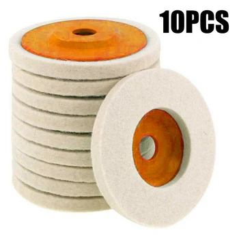 

10pcs/set Round DIY Metal Automotive Grinding Wheel Glass Industrial 100mm Angle Grinder Home Polishing Disc Pad Marble