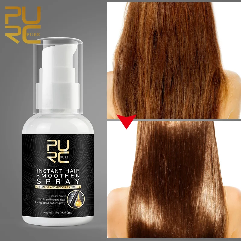 PURC Morocco Argan Oil Hair Care Spray Soft for Hair Scalp Treatment Repair Prevent Hair Thinning Loss Products for Women 50ml