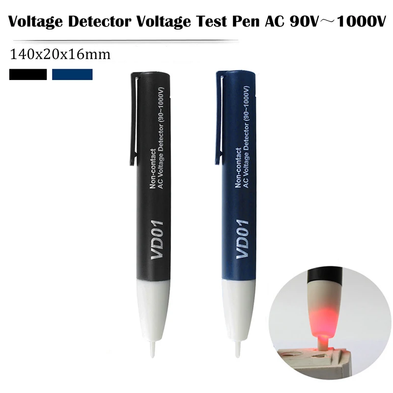 Бесконтактный измерительный Тестер 90-1000 В AC напряжение оповещение ручка многофункциональный индикатор тест er