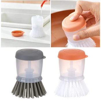

Hydraulic Washing Potbrush Cleaning Brushes tableware brush Household Kitchen Cleaning Tools Cleaning Liquid Scrub Brush