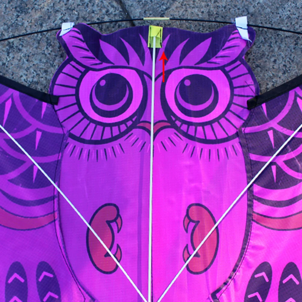 3D Owl Kite Kids Toys Funny Outdoor Sports Classic Activity Game With Tail Toys For Children Early Learning Educational 6