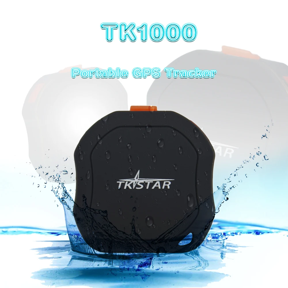 TK1000 водонепроницаемый автомобильный GSM GPRS gps-трекер для слежения за транспортным средством в реальном времени с отслеживанием истории и отслеживанием гео-забор оповещение о движении