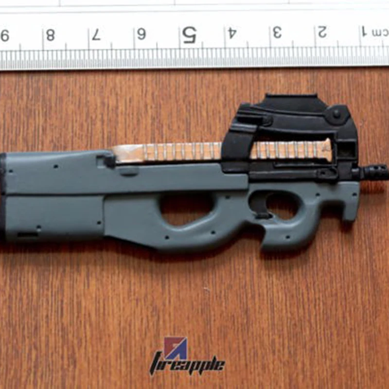 1/6 Black Rifle Gun P90 Weapon Model Toy Fit 12'' Solider Figure | Игрушки и хобби