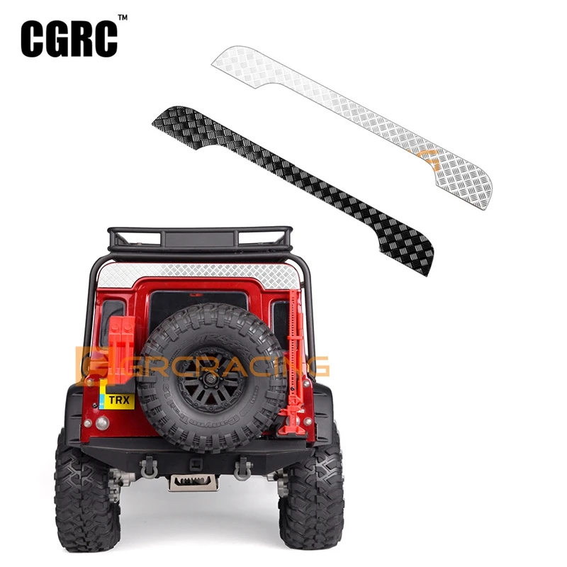 Передняя противоскользящая пластина металлическое украшение для 1/10 RC Crawler Car