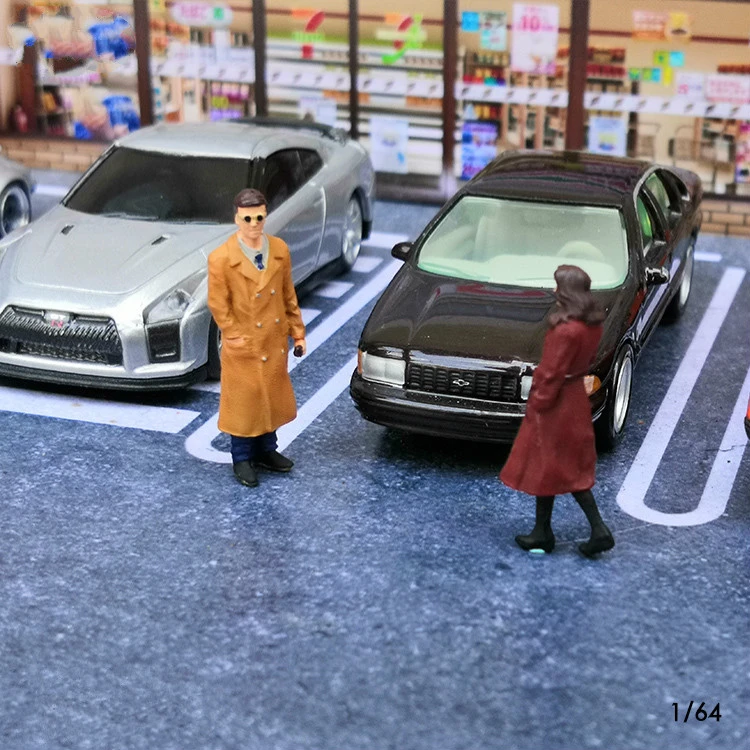Масштаб 1:64 полимерный миниатюрный герой искусственный злодей базовая коллекция