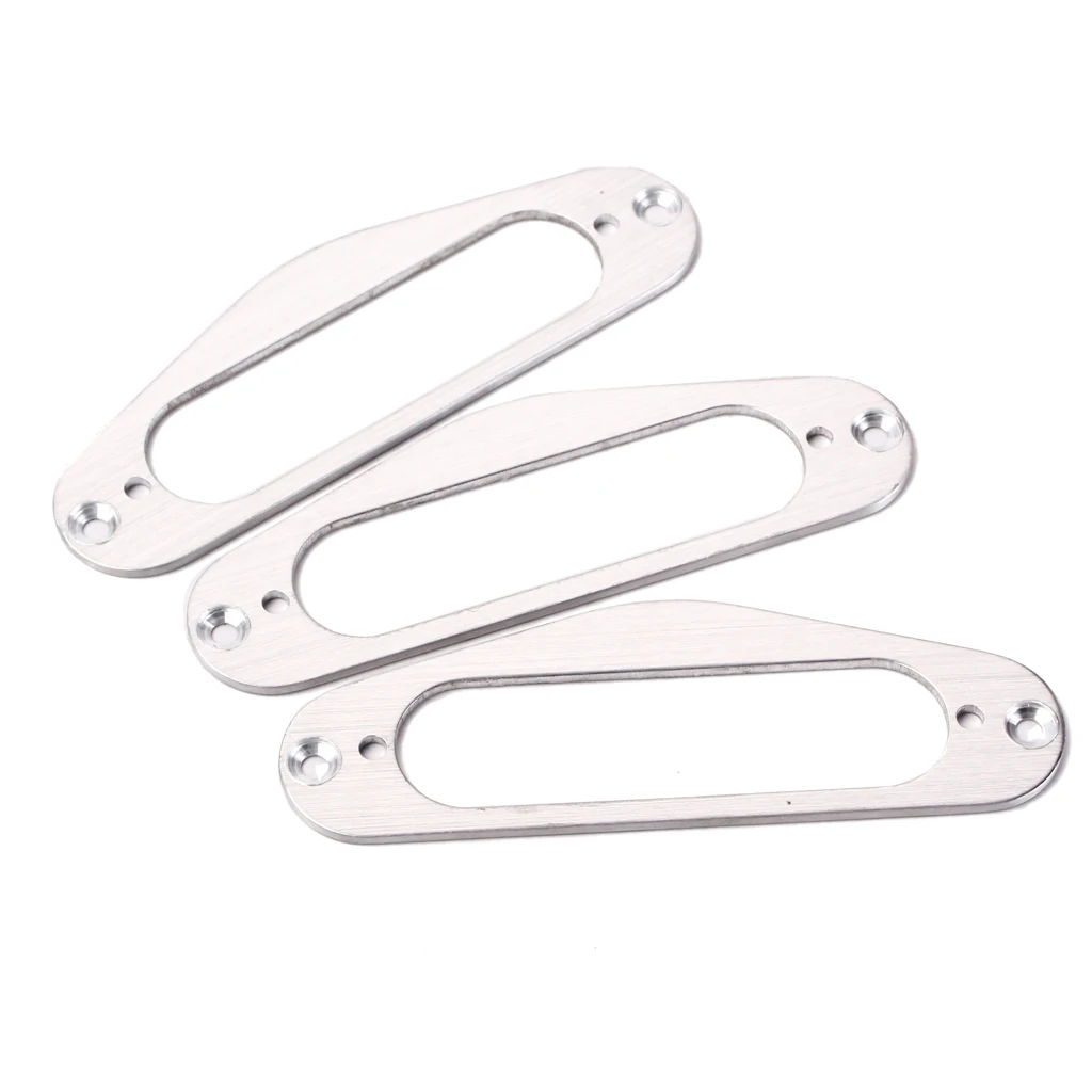 1 Piece Electric Guitar Single Coil Pickup Ring Cover Plate Aluminum alloy Pickup Surround Ring 100x32.5x2mm 1 Piece Electric Guitar Single Coil Pickup Ring Cover Plate Aluminum alloy Pickup Surround Ring 100x32.5x2mm