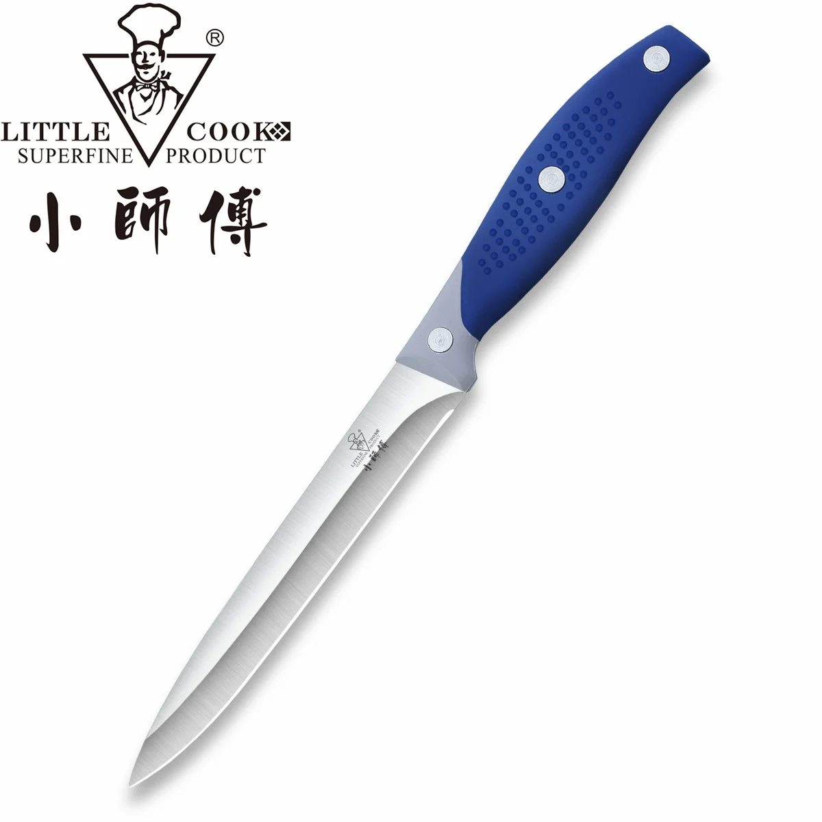 

Little Cook 8inch Cleaver Knife Kitchen Knife Stainless Steel Full-tang Fixed Blade & Non-slip Handle Meat Cutter Kitchen Tools