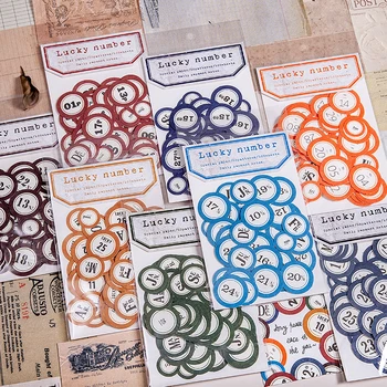 

Moking Lucky number memo pad diy message note paper notepad pack Wholesale