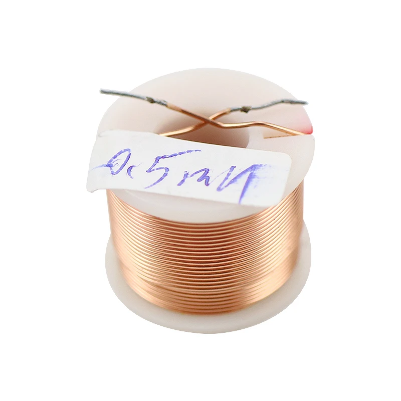 Speaker Crossover 1PCS 0.5mm LoudSpeaker Crossover Inductor 4N Oxygen-free Copper Coil Hollow Circle Skeleton 0.3mH 0.5mH 1.0mH 2.0mH
