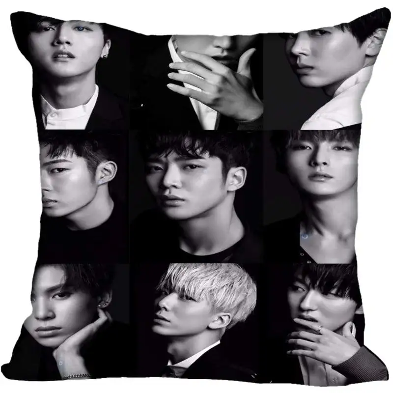 6 Kpop SF9 печать квадратные шелковые наволочки атласная Наволочка Две стороны наволочка Пользовательский логотип - Цвет: 6