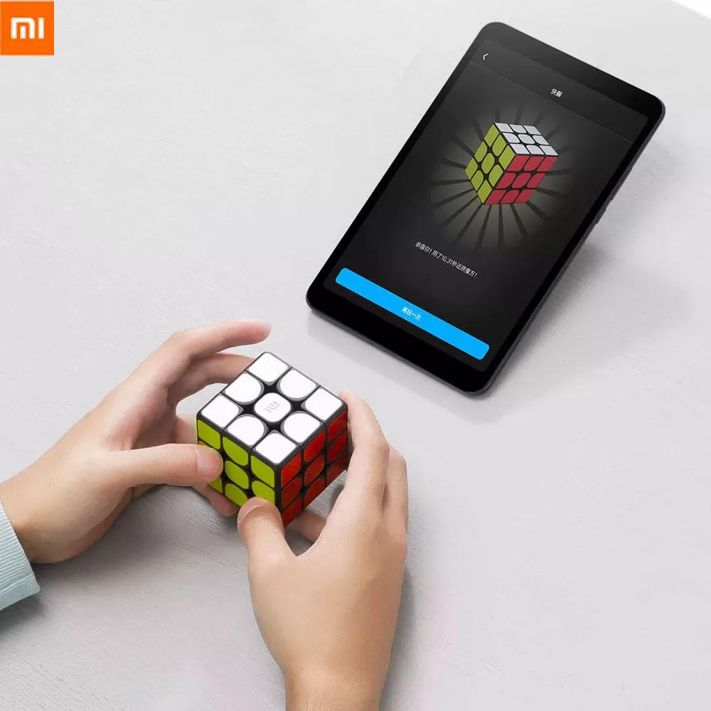 Новейший XIAOMI Bluetooth магический куб Смарт шлюз связь 3x3x3 квадратный Магнитный куб головоломка научное образование игрушка подарок