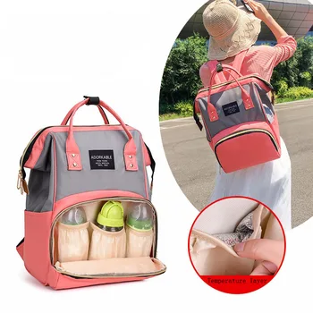 

Fashion Mummy Backpack Maternity Diaper Bag Multifunction Large Capacity Nursing Bag Travel Backpack Designer Baby Care Bag 2019