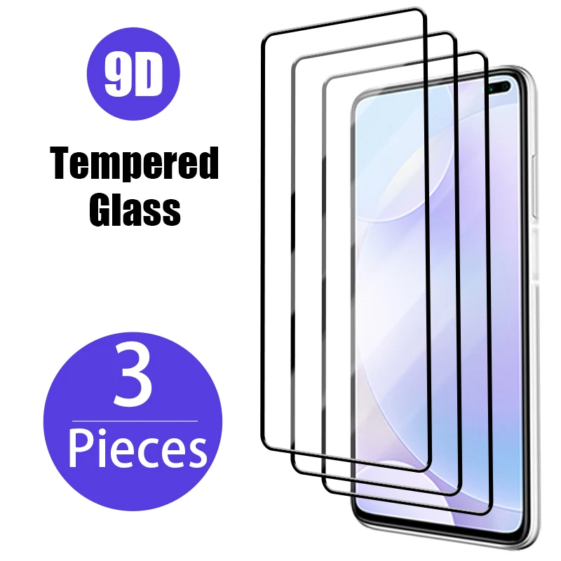 Защитное стекло с полным покрытием экрана для Xiaomi Redmi Note 9 7 8 Pro 9S 9T 8T 6 5 9A 9C 8A 7A 6A 5A 3